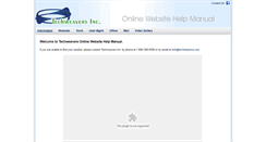 Desktop Screenshot of help.techweavers.net